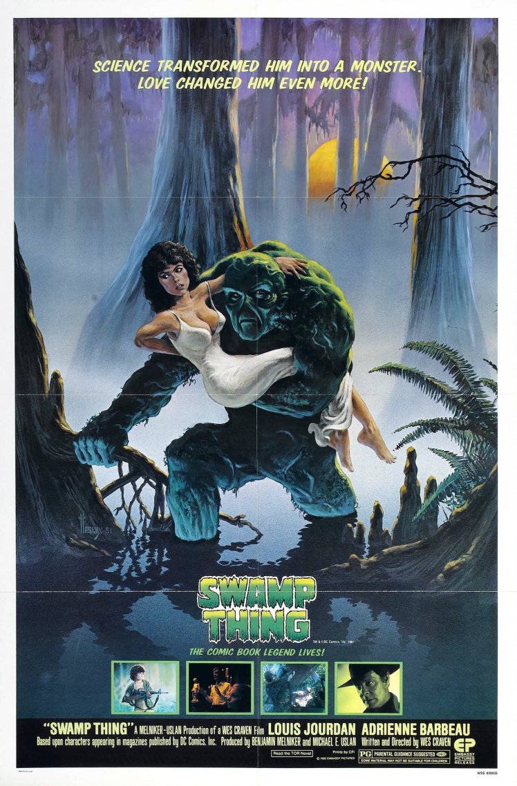 Swamp Thing movie poster